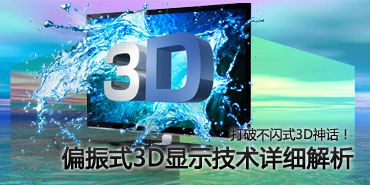 打破不闪3D式神话！偏振显示方案解析 