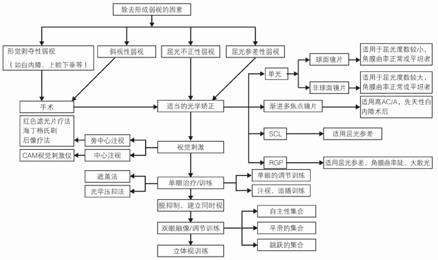 弱视矫正方案