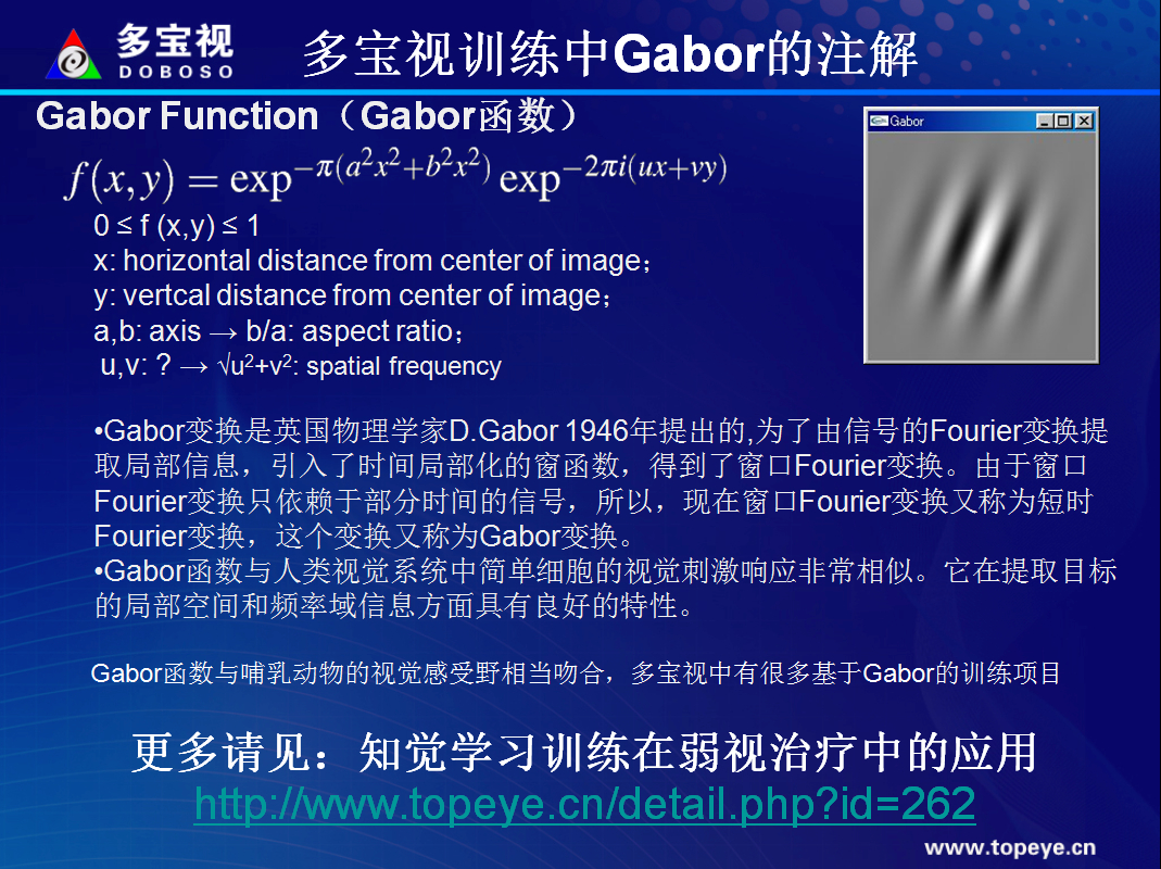 什么是Gabor?